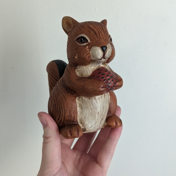 Accents Vintage Mcm Ceramic Squirrel Figurine Poshmark